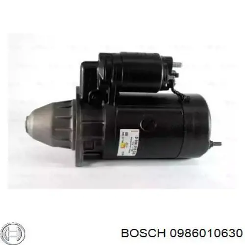 0986010630 Bosch Стартер (1,5 кВт, 12 B)