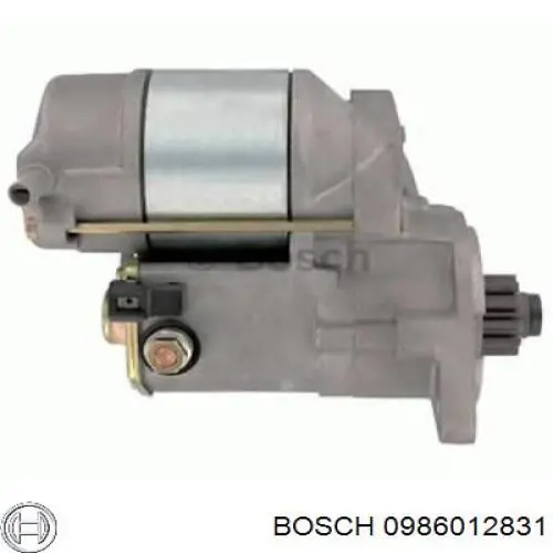 Стартер Bosch 0986012831 ціна, від 87.49 USD