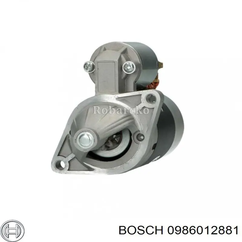 Стартер 0986012881 Bosch