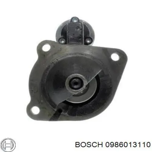 0986013110 Bosch Стартер двигуна