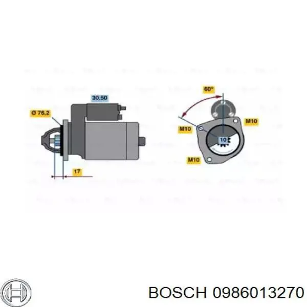 Стартер Ford 1416207 ціна, від 71.78 USD