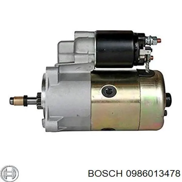 0986013478 Bosch стартер