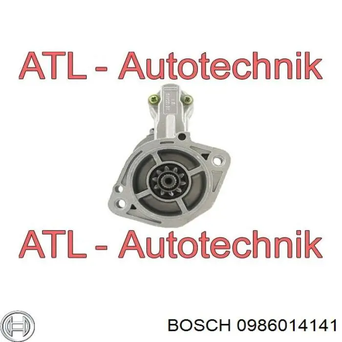 0986014141 Bosch Стартер двигуна