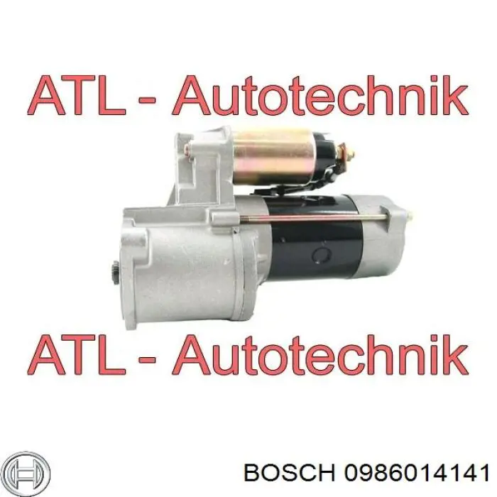 Стартер Bosch 0986014141 ціна, від 89.43 USD