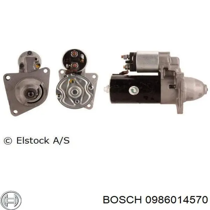0986014570 Bosch стартер