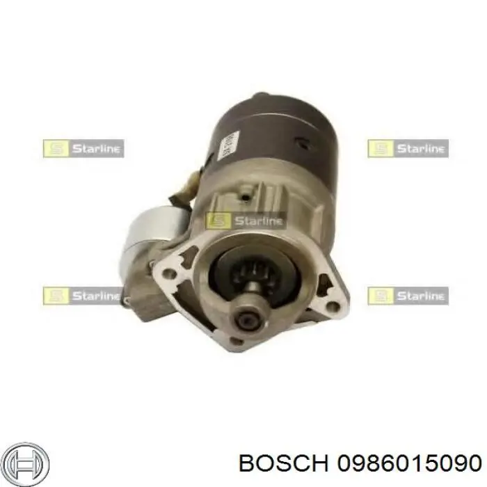 Стартер Bosch 0986015090 ціна, від 99.93 USD