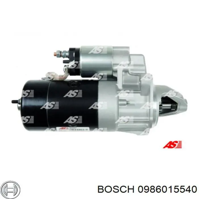 0986015540 Bosch стартер