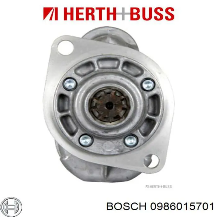 Стартер Bosch 0986015701 ціна, від 99.38 USD