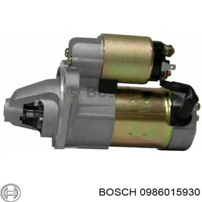 0986015930 Bosch стартер