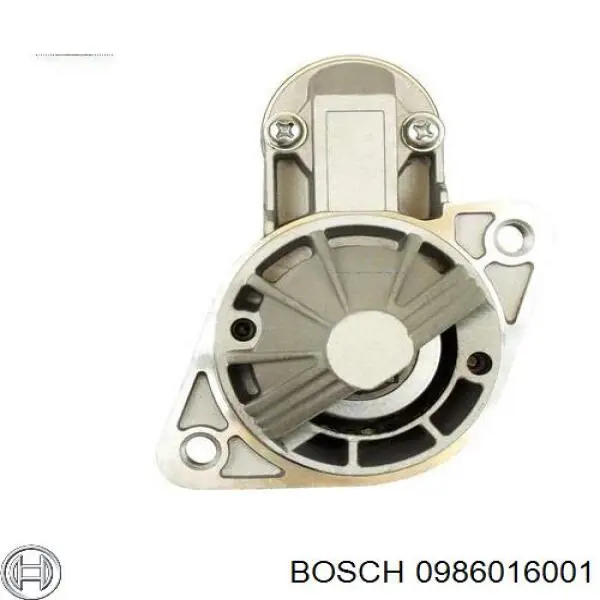 0986016001 Bosch стартер