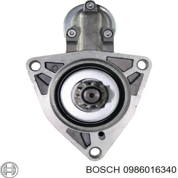 Купити 0986016340 Bosch Стартер
