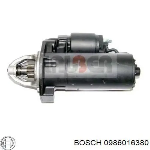 Стартер Bosch 0986016380 ціна, від 75.63 USD