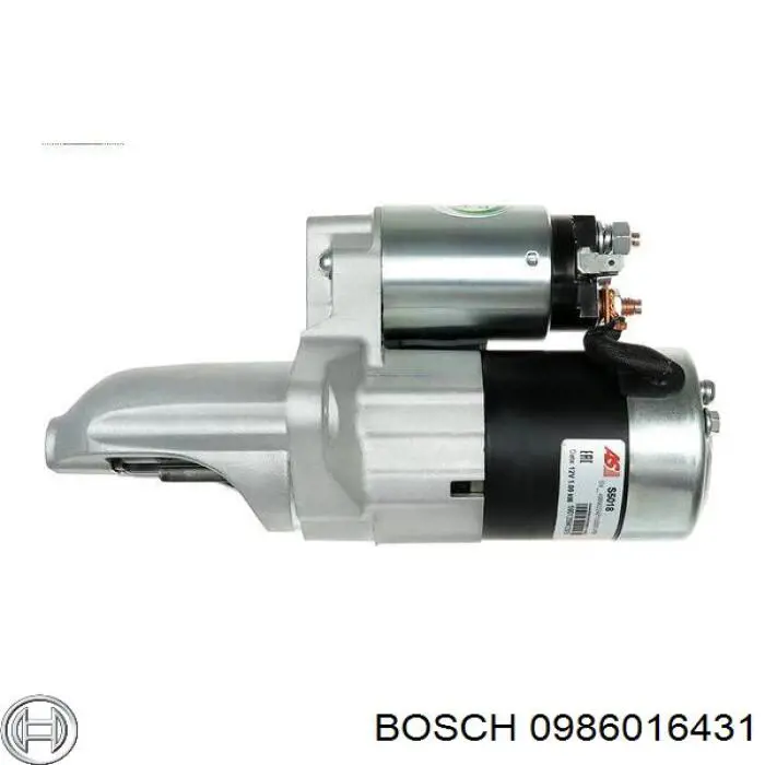 Стартер 0986016431 Bosch