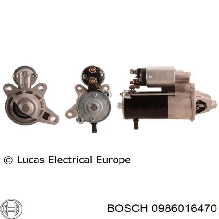 0986016470 Bosch стартер
