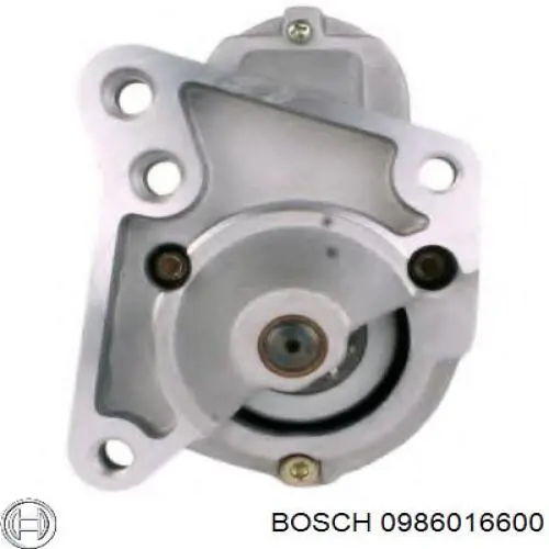 0986016600 Bosch Стартер двигуна