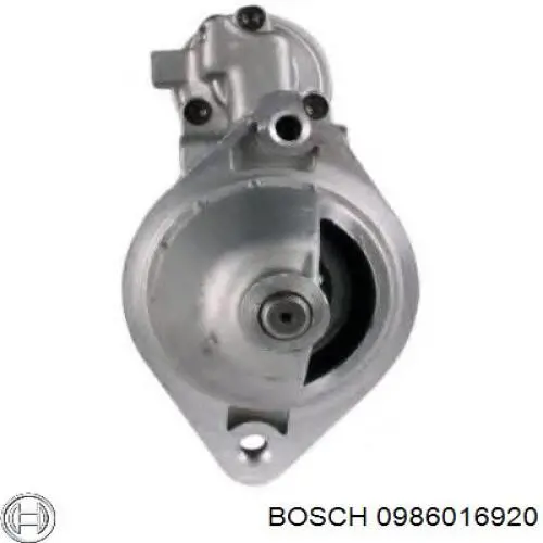 Стартер Bosch 0986016920 ціна, від 106.25 USD