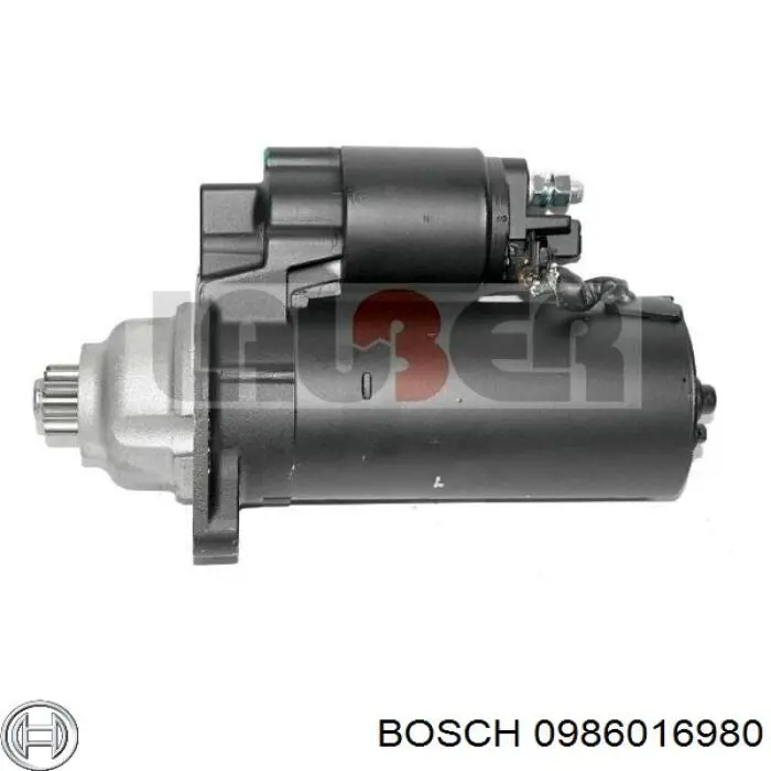 Стартер Bosch 0986016980 ціна, від 96.36 USD
