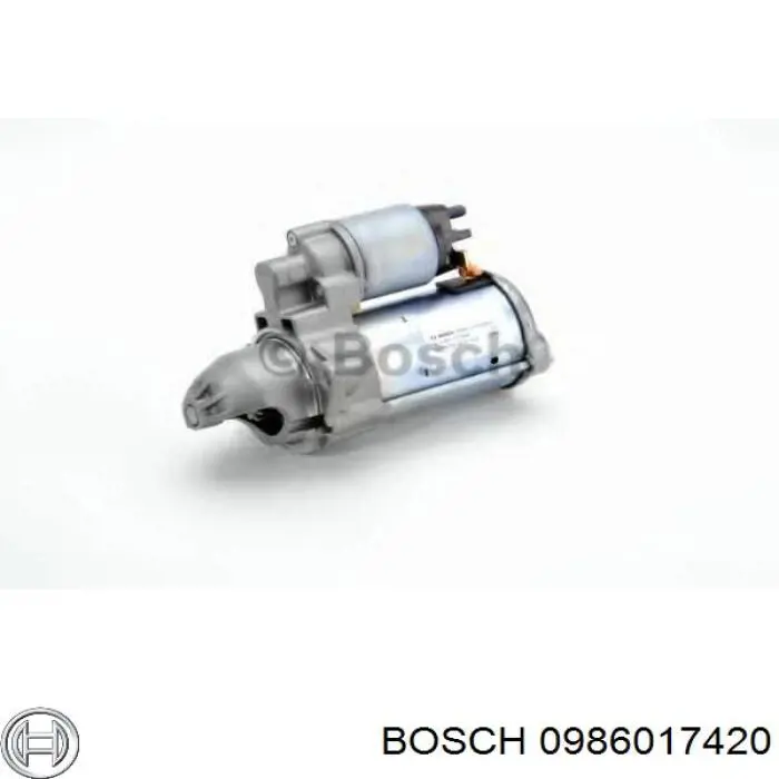 Стартер 0986017420 Bosch