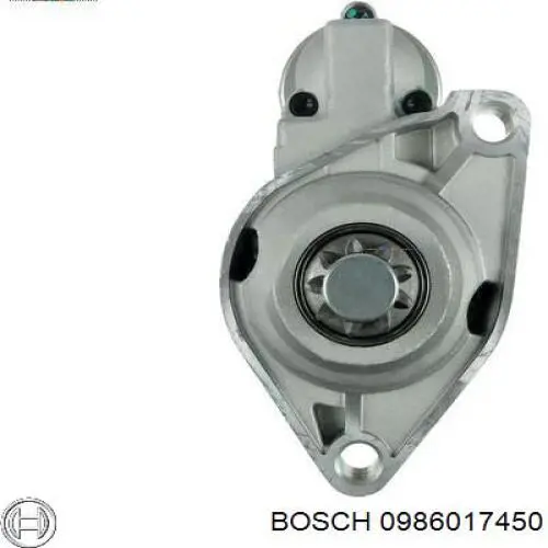 0986017450 Bosch стартер