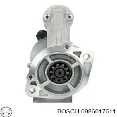 0986017611 Bosch стартер
