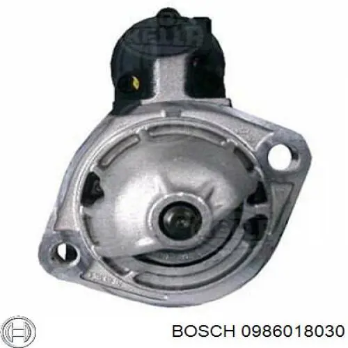 0986018030 Bosch Стартер двигуна