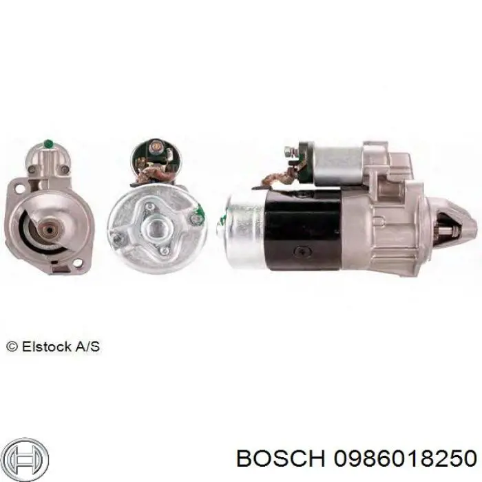 0986018250 Bosch стартер