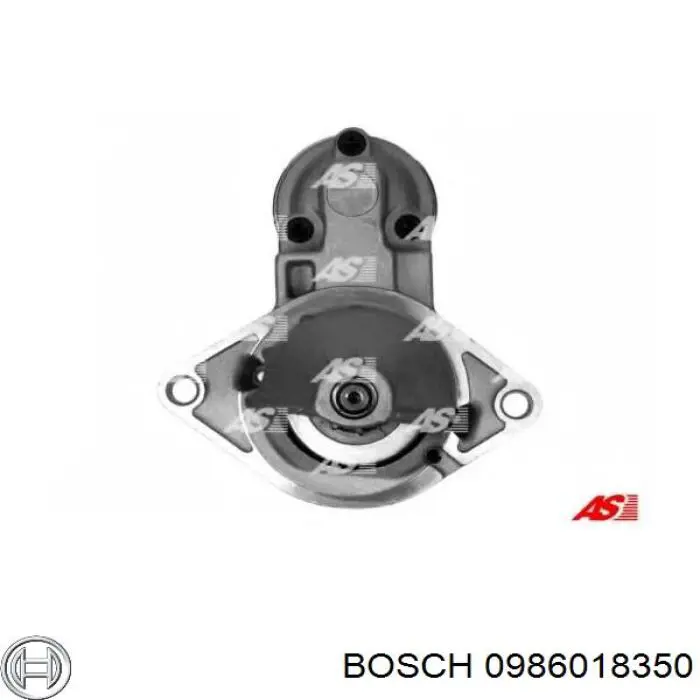 Купити 0986018350 Bosch Стартер