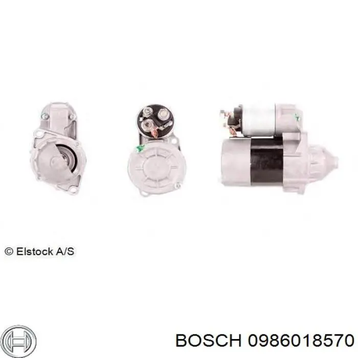 0986018570 Bosch стартер