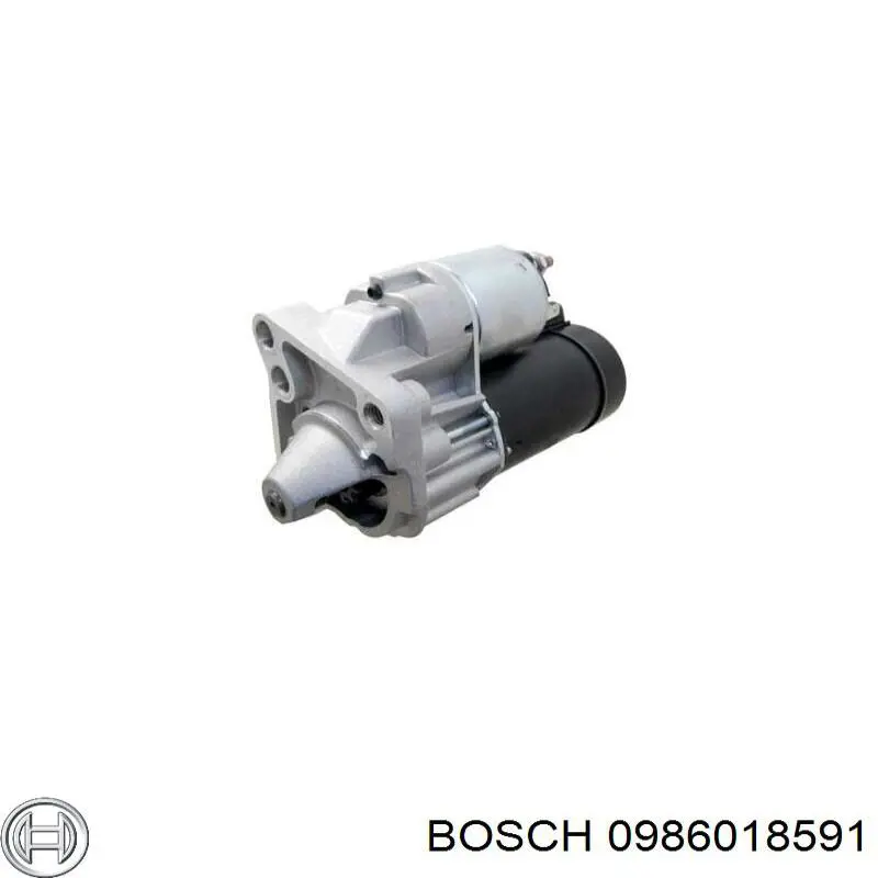 Стартер 0986018591 Bosch