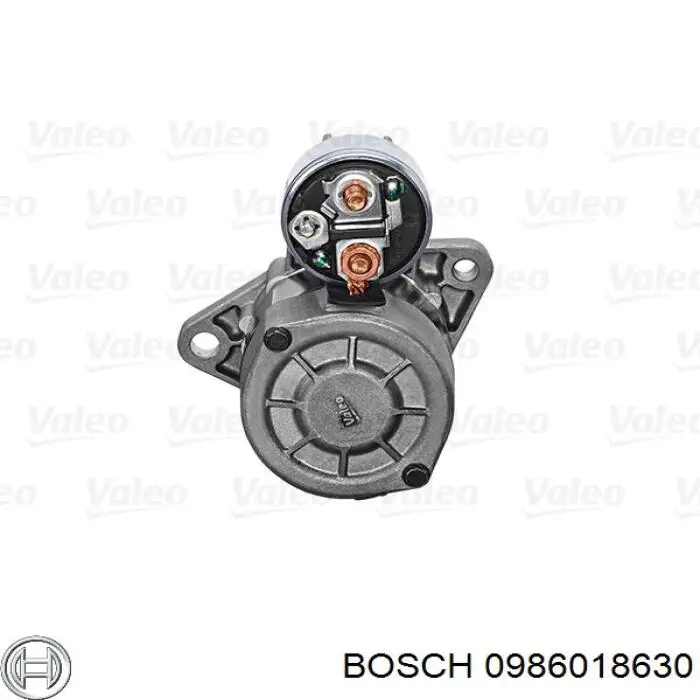 Стартер Bosch 0986018630 ціна, від 82.40 USD