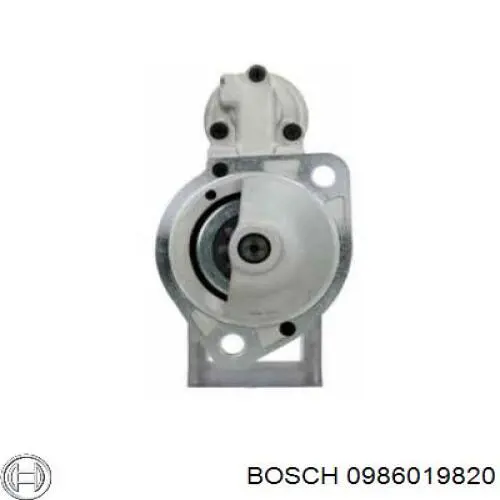 Стартер 0986019820 Bosch