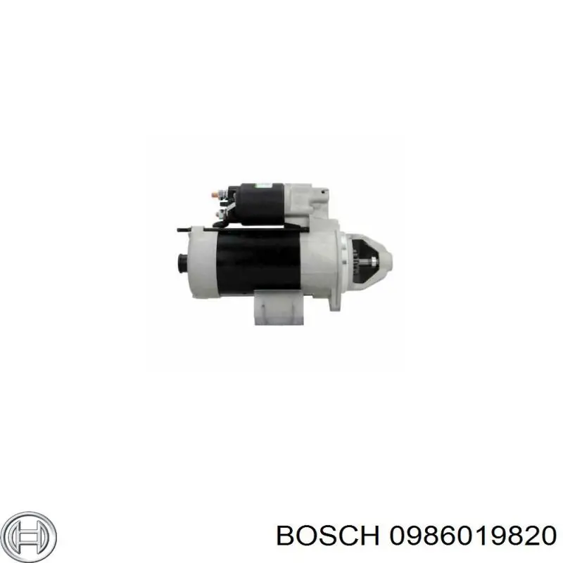 Стартер Bosch 0986019820 ціна, від 143.42 USD