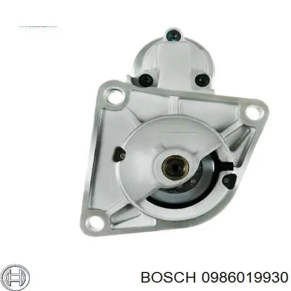 Стартер 0986019930 Bosch