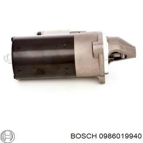 0986019940 Bosch стартер