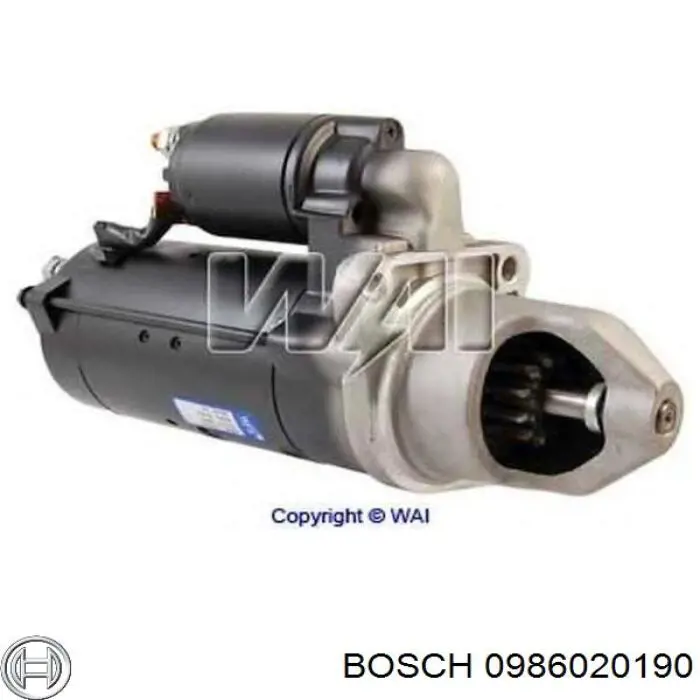 Стартер автомобільний WPS 18957N