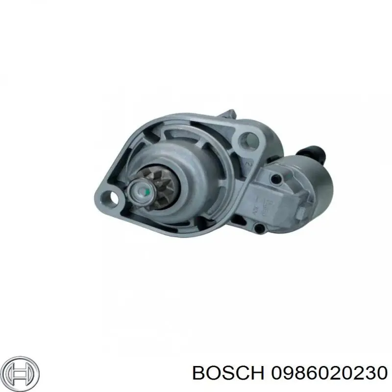 Купити 0986020230 Bosch Стартер