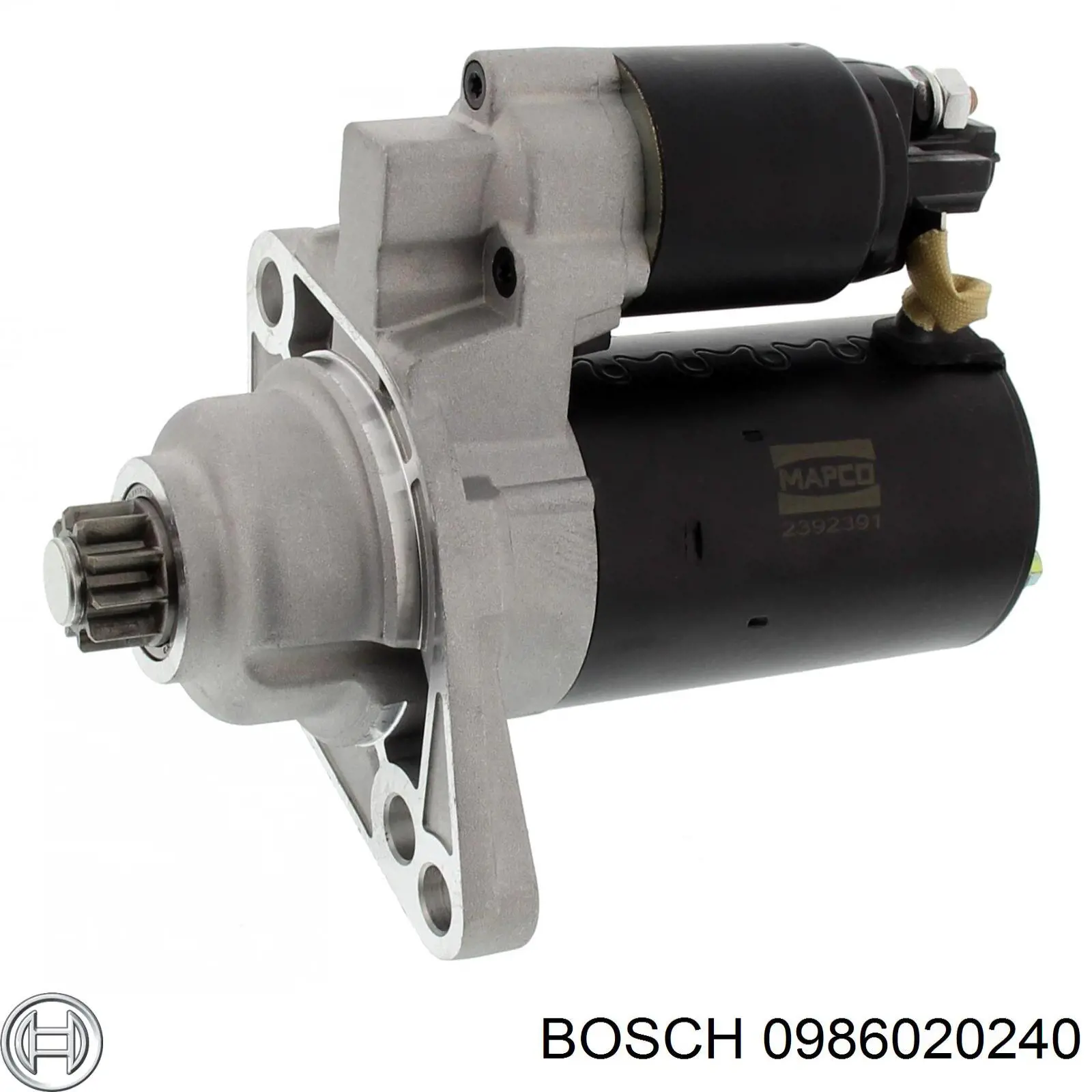 Купити 0986020240 Bosch Стартер