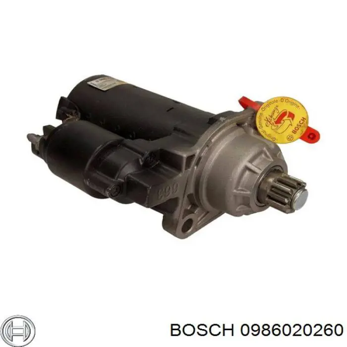 Стартер Bosch 0986020260 ціна, від 45.10 USD