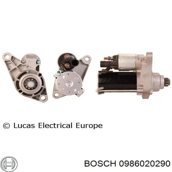 0986020290 Bosch стартер