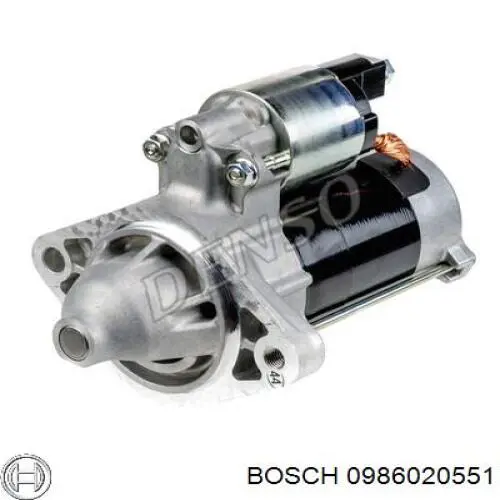 Стартер 0986020551 Bosch