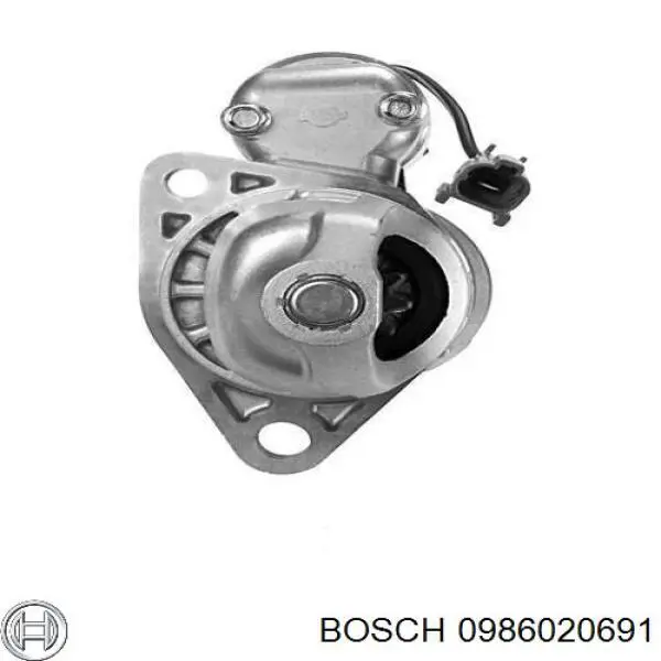 Стартер 0986020691 Bosch