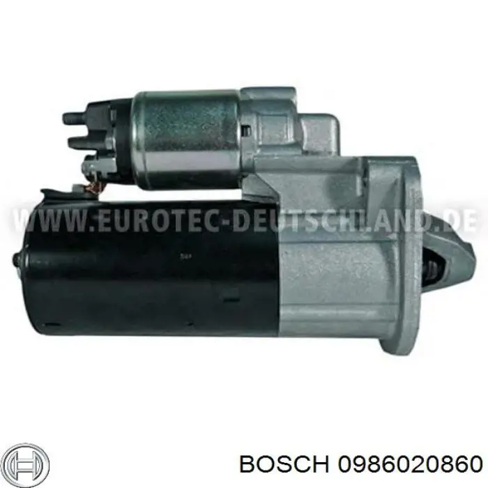 Купити 0986020860 Bosch Стартер