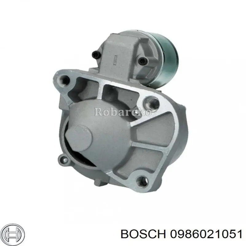 Стартер Bosch 0986021051 ціна, від 73.18 USD