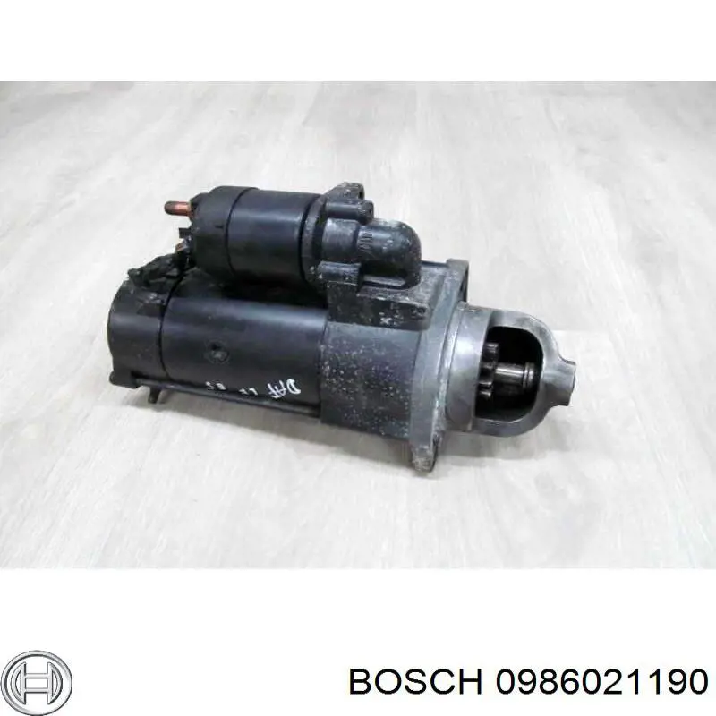 Стартер 0986021190 Bosch