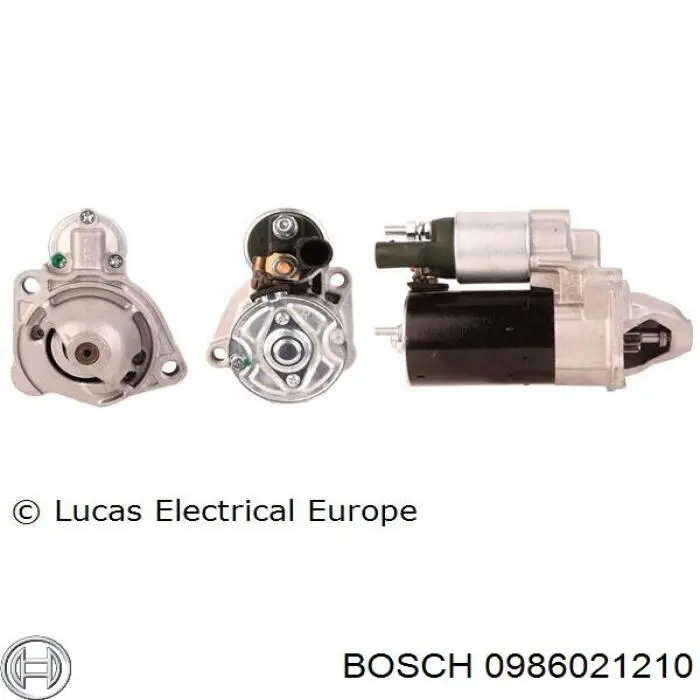Купити 0986021210 Bosch Стартер