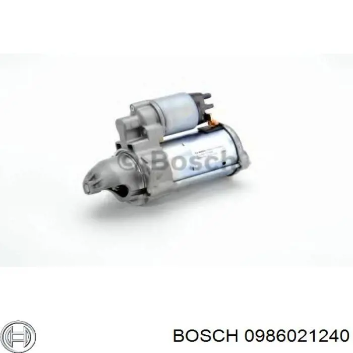 Купити 0986021240 Bosch Стартер