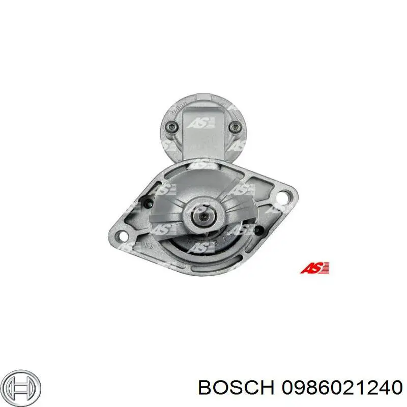 Стартер Bosch 0986021240 ціна, від 33.86 USD