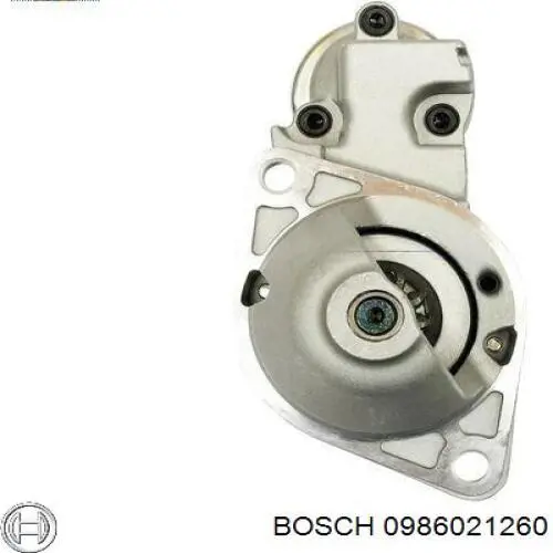 0986021260 Bosch стартер