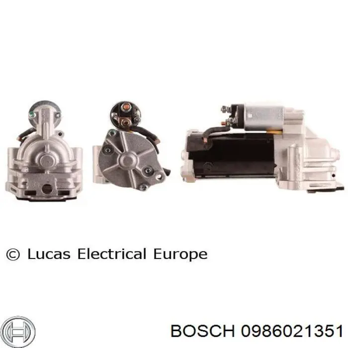 0986021351 Bosch стартер