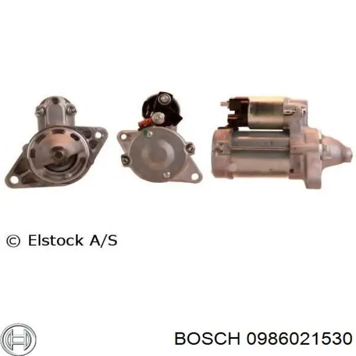 Купити 0986021530 Bosch Стартер